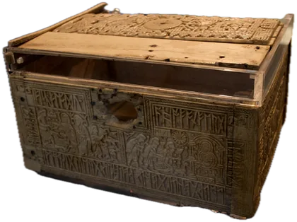 Franks Casket, coffret anglo-saxon du début du VIIIe siècle portant des inscriptions runiques